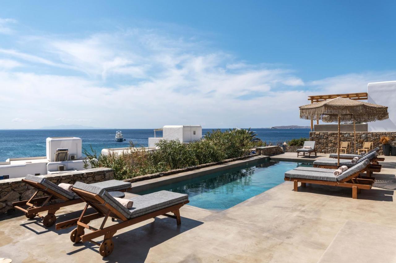 Trinity Mykonos - Villa&Beachfront Boutique Hotel Platis Yialos Extérieur photo