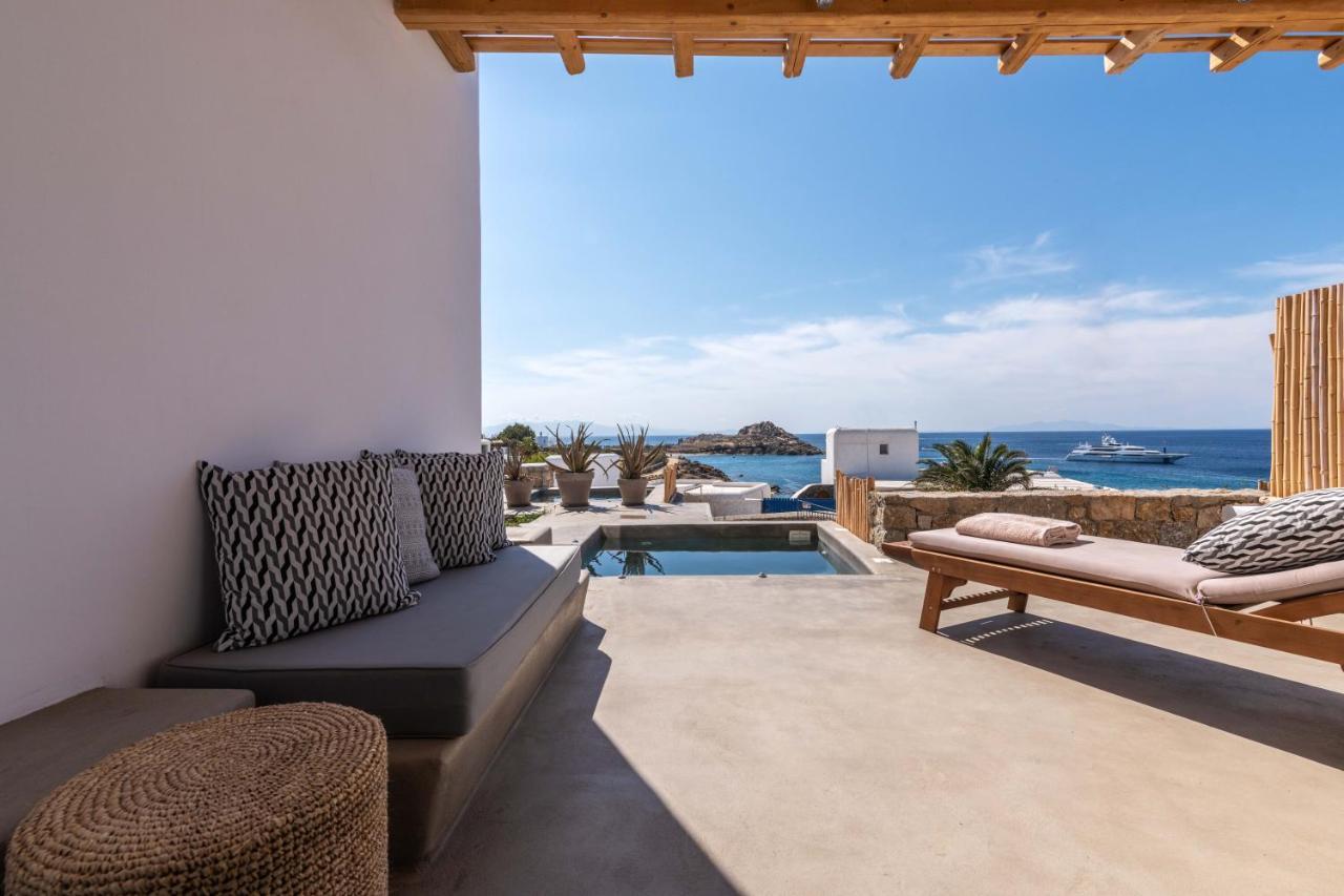 Trinity Mykonos - Villa&Beachfront Boutique Hotel Platis Yialos Extérieur photo