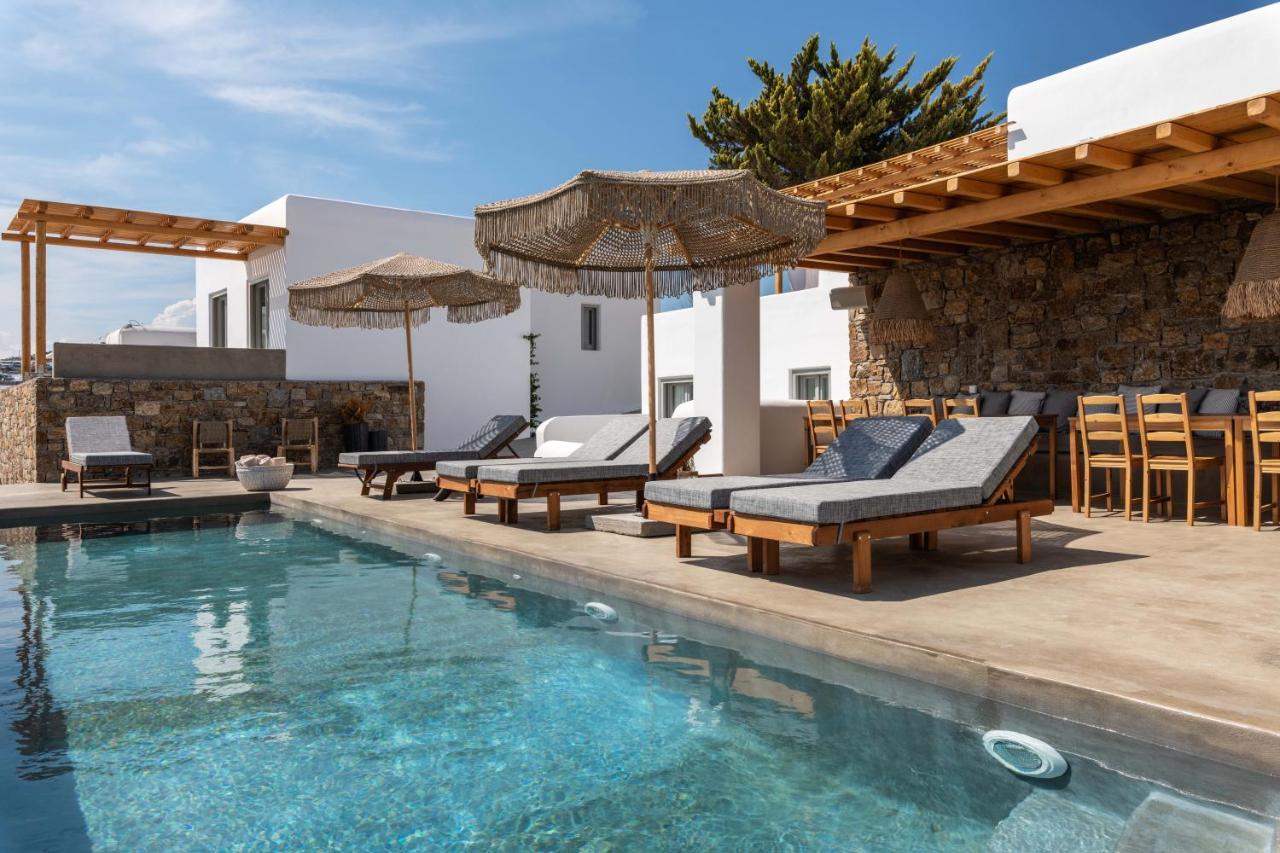 Trinity Mykonos - Villa&Beachfront Boutique Hotel Platis Yialos Extérieur photo