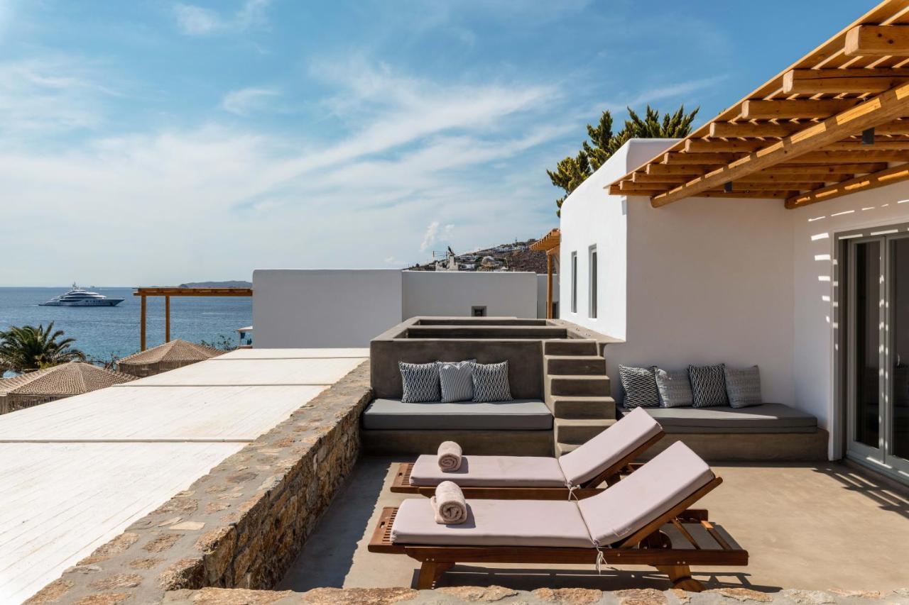 Trinity Mykonos - Villa&Beachfront Boutique Hotel Platis Yialos Extérieur photo